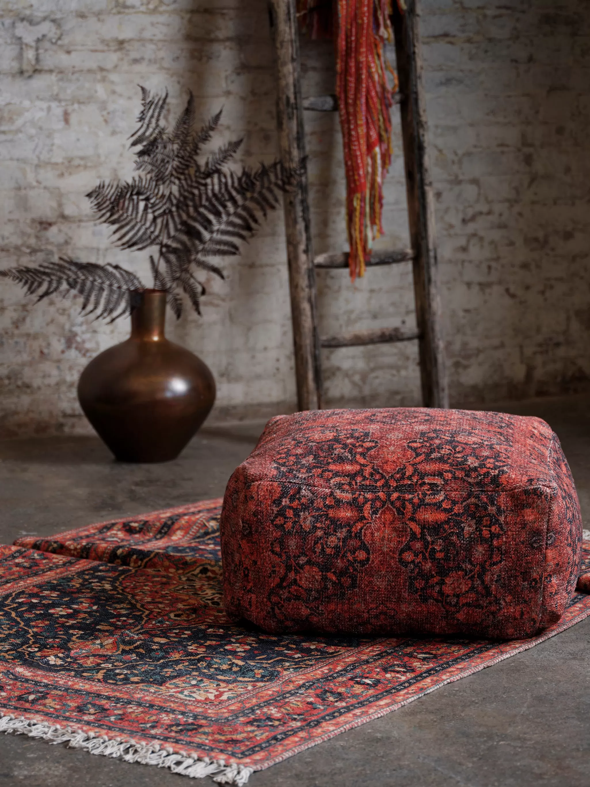 French Connection Cushions | Pouffes & Floor Cushions^Valentina Pouffe