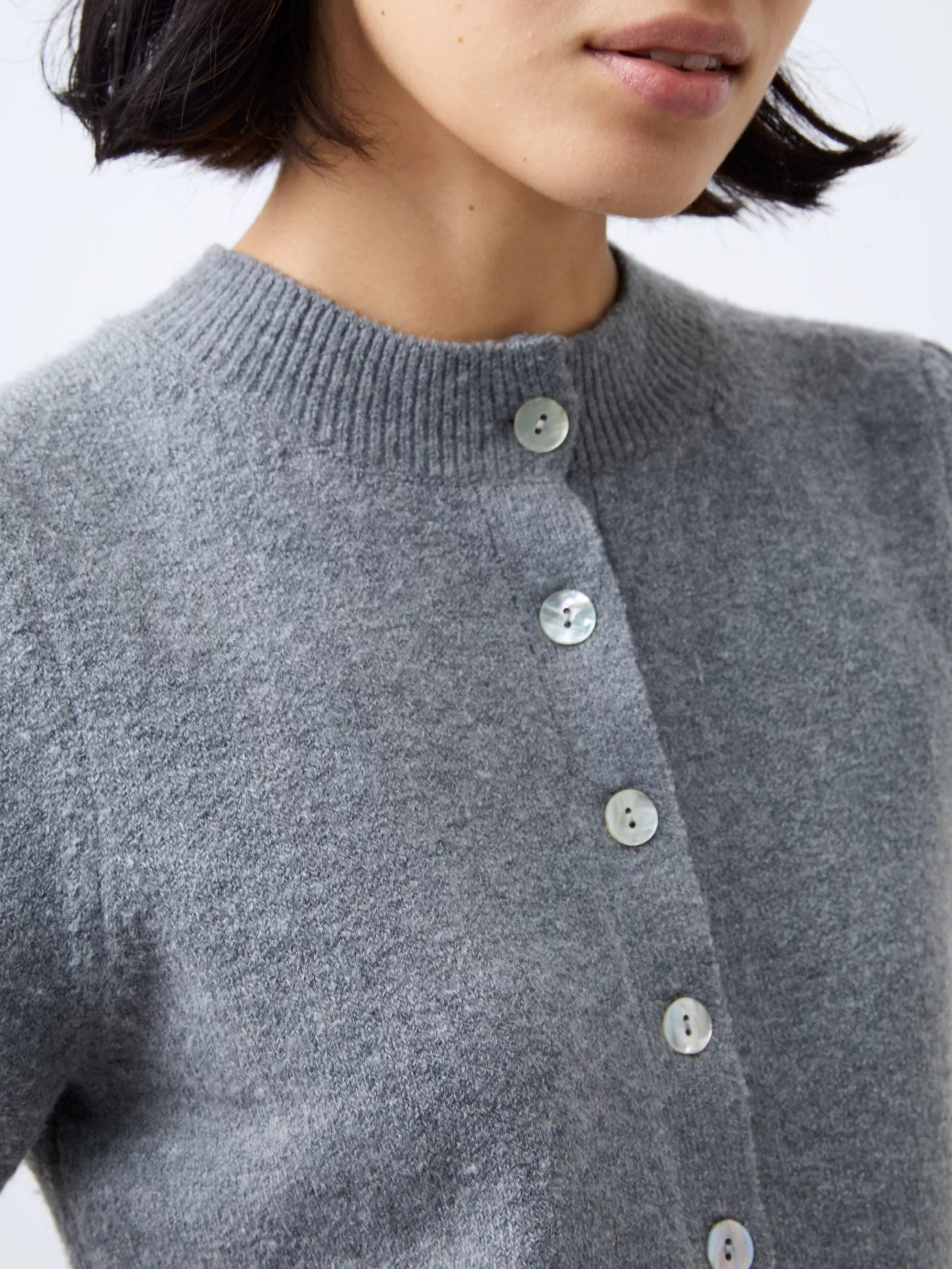 French Connection Jumpers & Cardigans^Vhari Recycled Puff Sleeve Cardigan