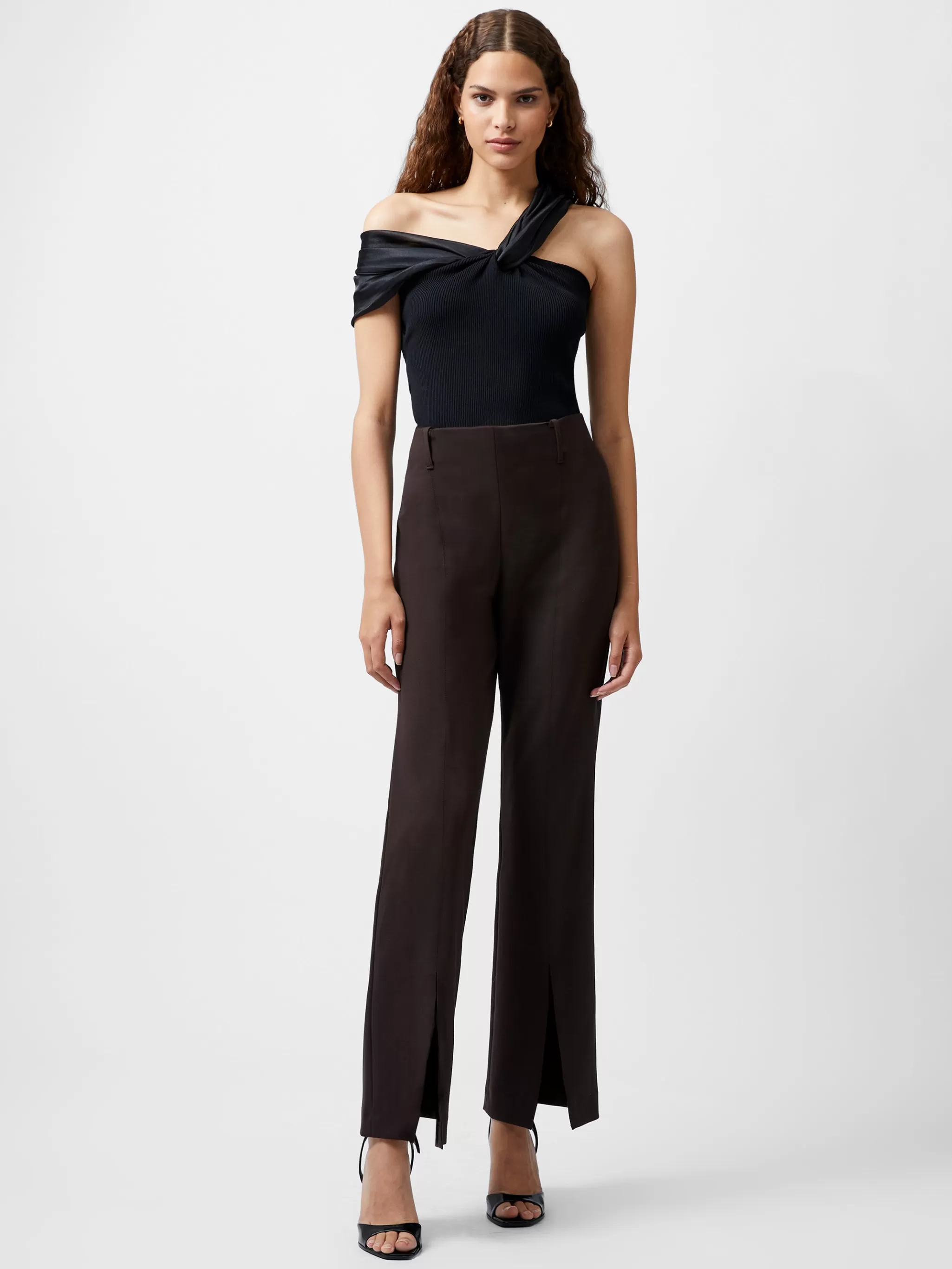 Women French Connection Trousers | Co-Ords^Whisper Front Split Trousers