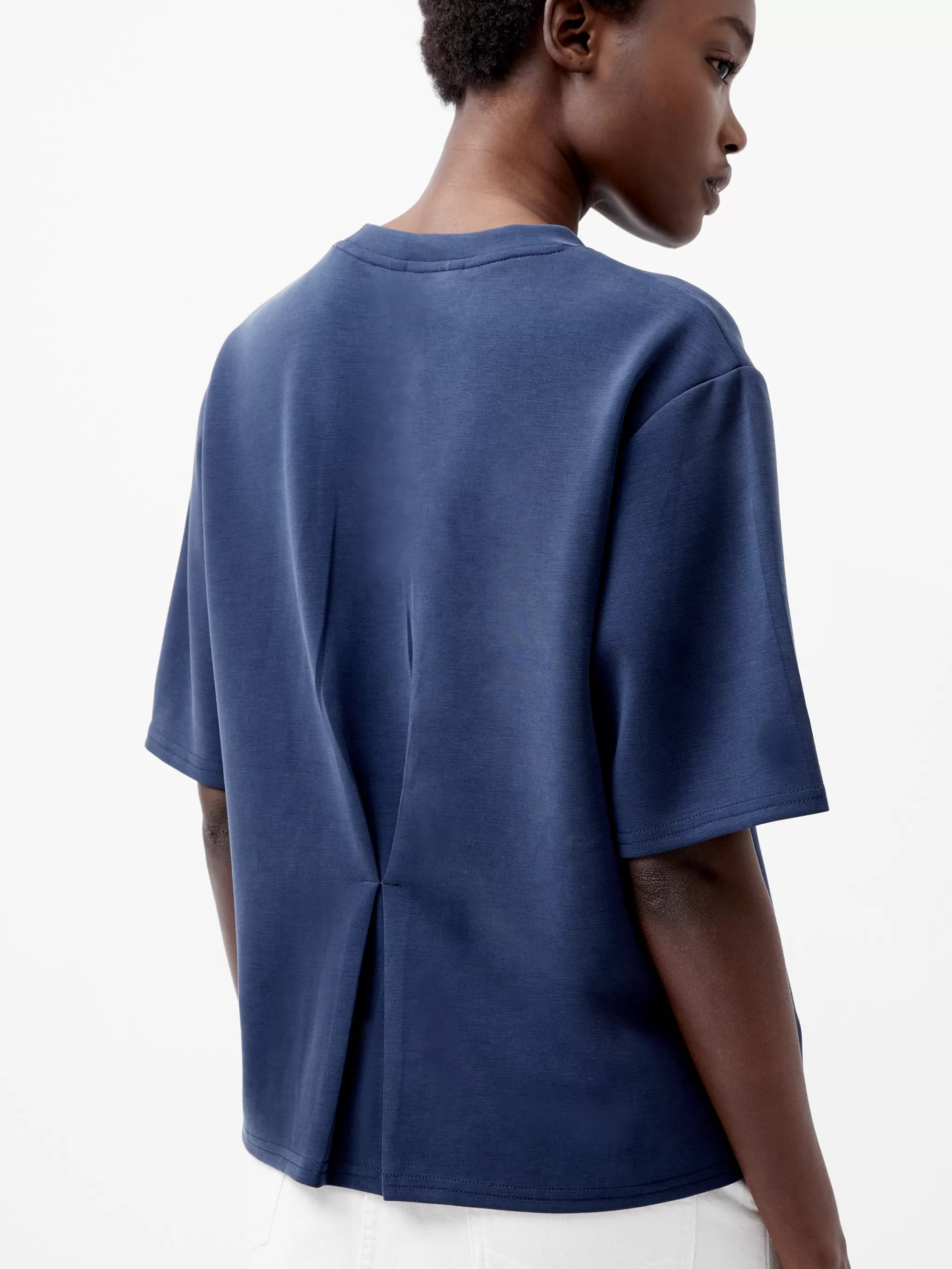 French Connection Tops^Wren Short Sleeve Pinched T-Shirt