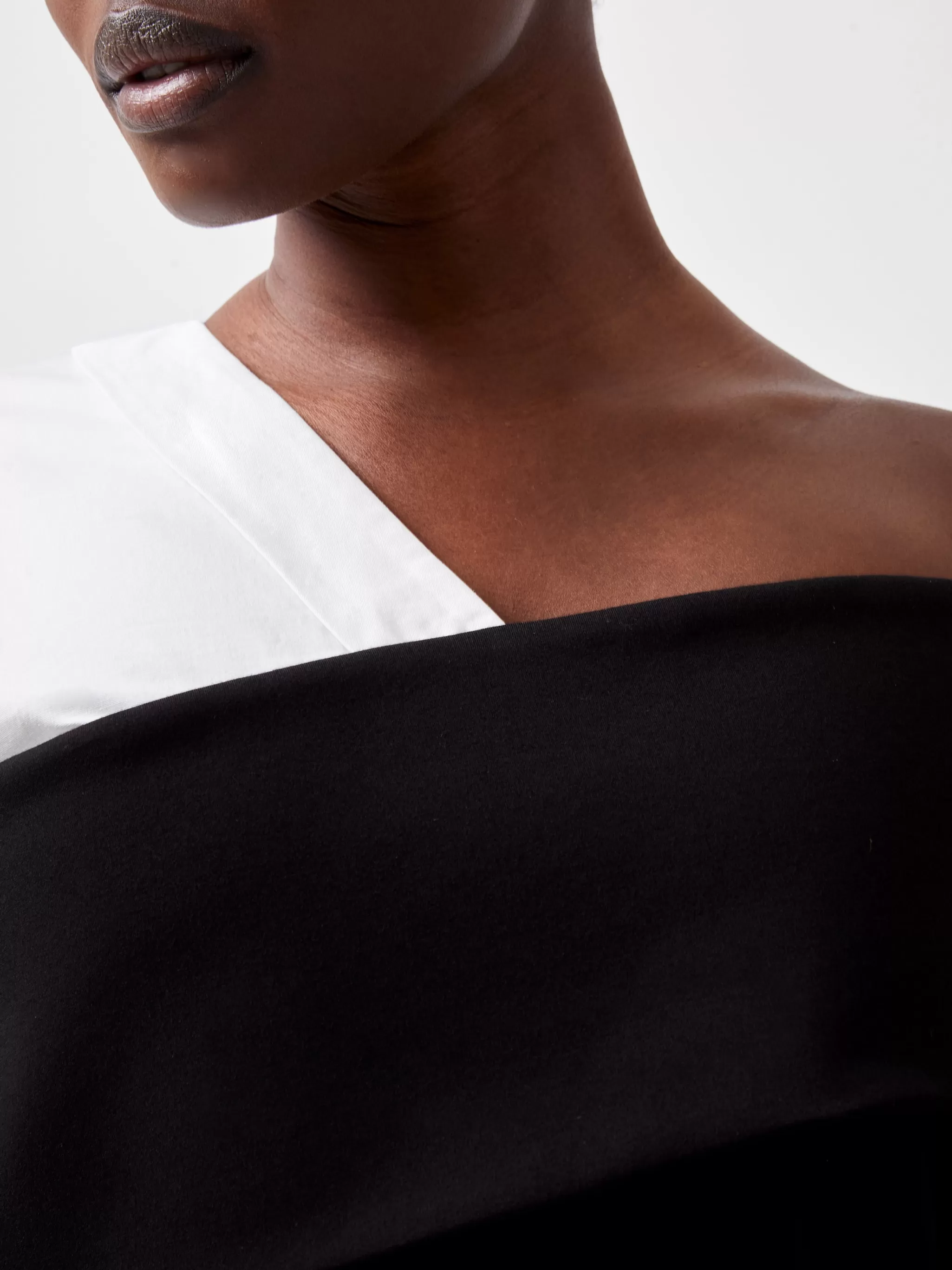 French Connection Tops | Shirts^Xia Ponte Poplin Mix Long Sleeve Top